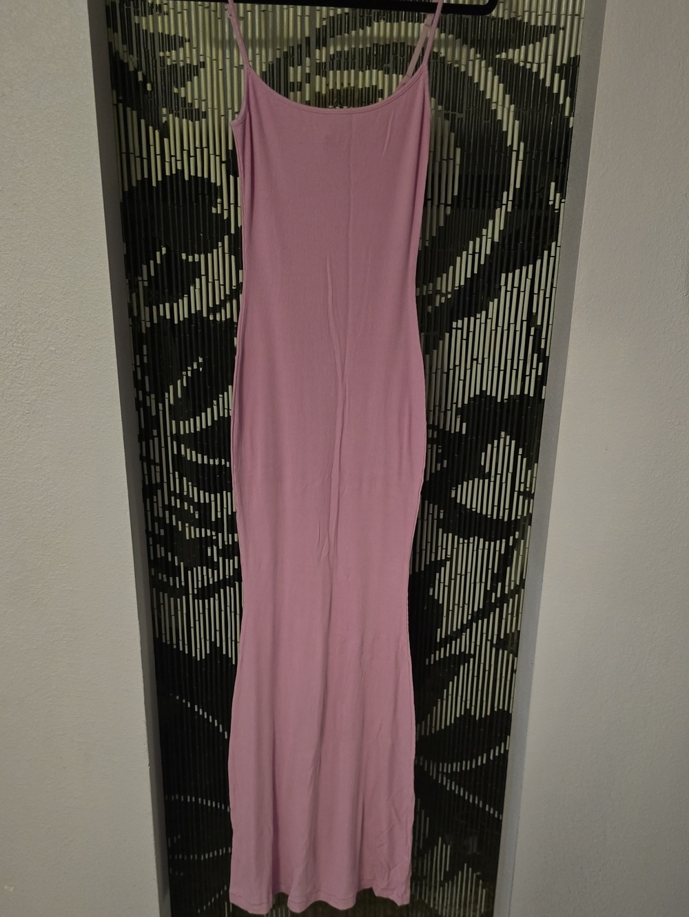 SKIMS Soft Lounge Long Slip Dress in Cotton Candy Pink - Size M